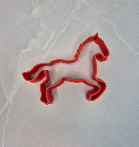 Вырубка Символ 2026 Года Лошадь, 8,3см