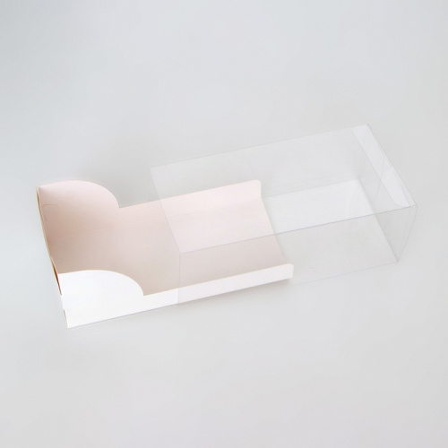 Коробка для рулета 17.5×9×6.5 см белая фото 2