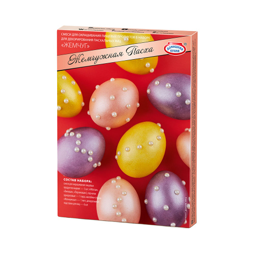Набор для окрашивания яиц Жемчужная Пасха, в ассортименте фото 2 Набор для окрашивания яиц Жемчужная Пасха, в ассортименте фото 2
