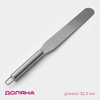 Палетка прямая Доляна, 32,5×3 см, рабочая часть 20 см