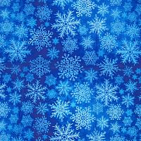 Бумага тишью Снежинки, 50*66см