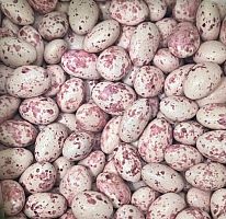 Драже с миндалем Яички перепелиные сиреневые, 8 штук