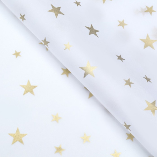 Бумага тишью Звезды, 50*66см Бумага тишью Звезды, 50*66см