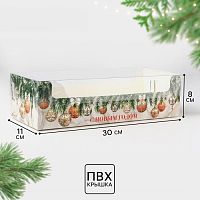 Коробка для рулета Роскошь, 30*8*11см