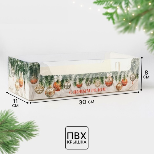 Коробка для рулета Роскошь, 30*8*11см