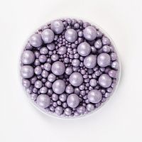 Посыпка Драже Жемчужный Микс сиреневый, 50 гр