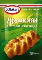Дрожжи хлебопекарные быстродействующие Dr.Bakers, 7г — купить в нашем магазине для кондитеров в Москве