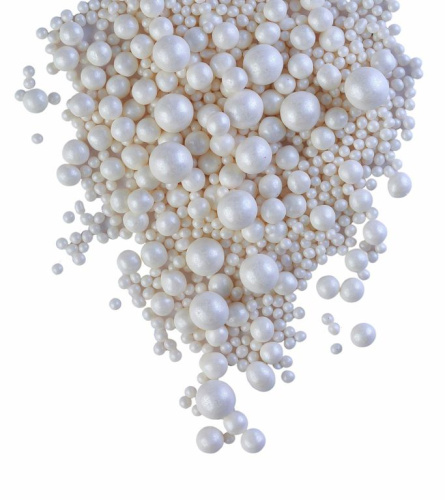 Посыпка воздушный рис в глазури Жемчуг Белоснежный, 50гр