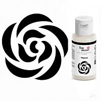 Краситель гелевый Top Decor Черный 30г