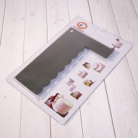 Шпатель кондитерский угловой волны, 19см