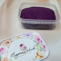 Мастика сахарная Сладкий шелк, фиолетовая, 500гр
