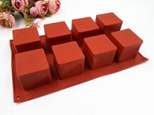 Форма для выпечки Кубик 5см 8в1, силикон