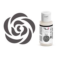 Краситель гелевый жирораст Top Decor Черный 25г