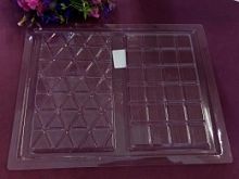 Форма для шоколада Плитка/Треуг, 26,5*21см пластик