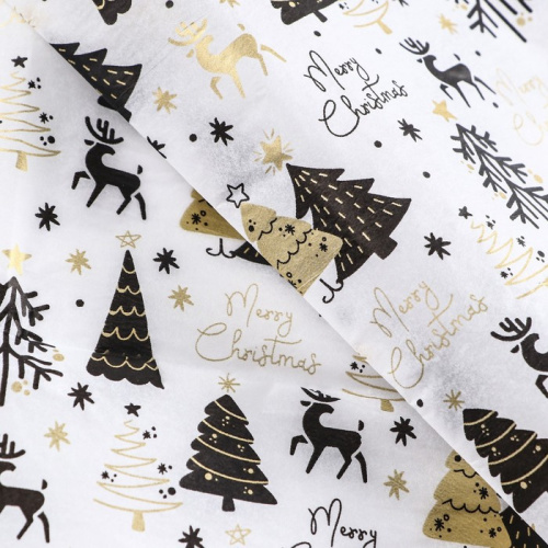 Бумага тишью Оленята, 50*66см