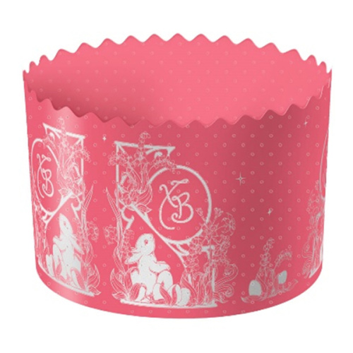 Форма бумажная для кулича Зайчата, 124*100мм, 5шт