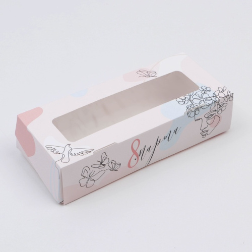 Коробка с ламинацией «8 марта», 17 х 7 х 4 см фото 2 Коробка с ламинацией «8 марта», 17 х 7 х 4 см фото 2