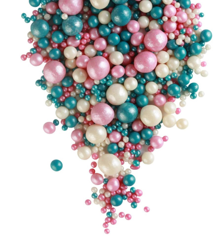 Посыпка драже зерновое в глазури Жемчуг Микс, 50 грамм Посыпка драже зерновое в глазури Жемчуг Микс, 50 грамм