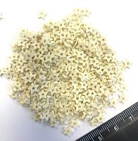 Посыпка сахарная Звездочка с вырезом внутри, Белая, 5мм, 50гр