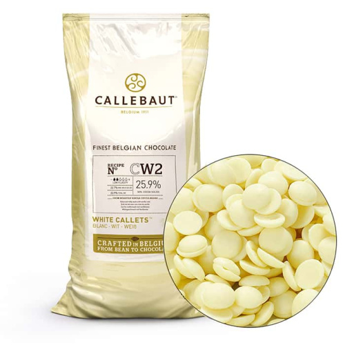 Шоколад Белый CW2 Barry Callebaut 25.9% какао, 250гр фото 2
