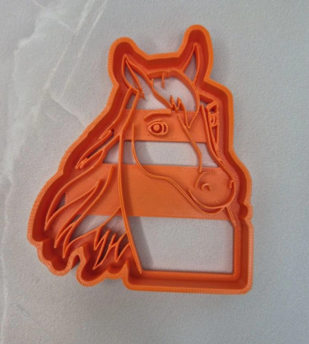 Вырубка Символ 2026 Года Голова Лошади, 10см