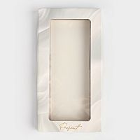 Коробка для шоколада «Нежность», с окном, 9.4 х 1.7 х 18.4 см