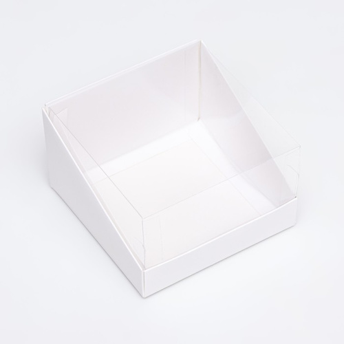 Коробка под бенто торт 13,1x13,1x8,5 см фото 2 Коробка под бенто торт 13,1x13,1x8,5 см фото 2