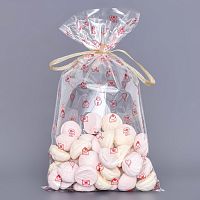 Пакет для сладостей и подарков БОПП, Почта любви, для сладостей и подарков, 20×35 см