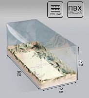 Коробка для рулета Подарок для тебя, 30×12×12 см