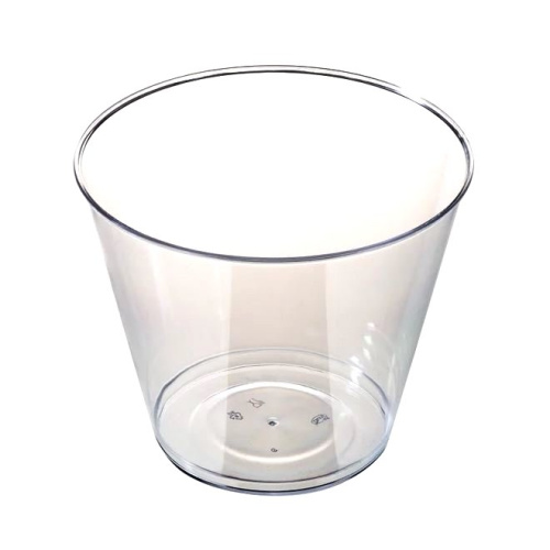 Креманка круглая, 200 мл, D 88мм, прозрачная с крышкой