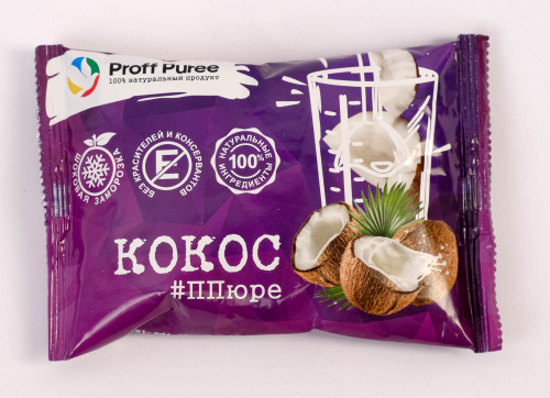Пюре замороженное Кокос Proff Puree, саше 250гр