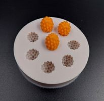 Молд 3D Ежевика 8в1, силикон 7,6*1,9см