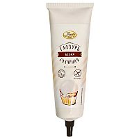 Помадка сахарная белая в тубе, 120гр