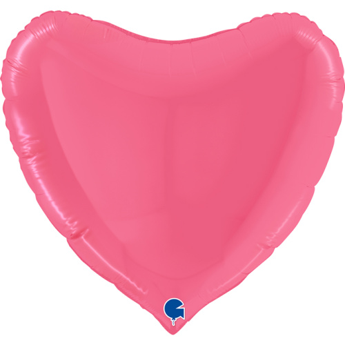 Воздушный шар фольгированный Сердце, Бабл-гам