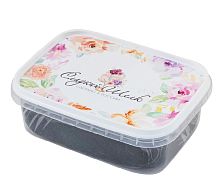 Мастика сахарная Сладкий шелк, черная, 250гр