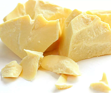 Какао масло кусковое дезодорированное, 200 грамм