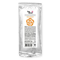 Мастика сахарная Топ Декор оранжевая 100гр