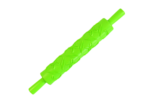 Скалка фактурная с узором, пластик, в ассортименте фото 2