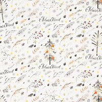 Бумага тишью Новогодняя Елочка, 50*66см