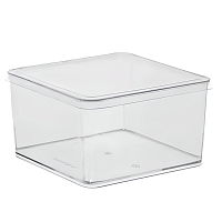 Креманка квадратная с плоской крышкой SweetBox, 350мл
