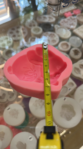 Силиконовый молд Зайчик 9,5х8 см фото 3 Силиконовый молд Зайчик 9,5х8 см фото 3