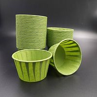 Капсулы с плотным краем 50*40 пергамент зеленые 25шт
