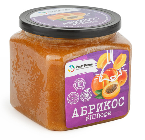 Пюре замороженное Абрикос Proff Puree, 500гр