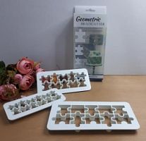 Вырубка для мастики Пазлы 3 размера, пластик в уп.
