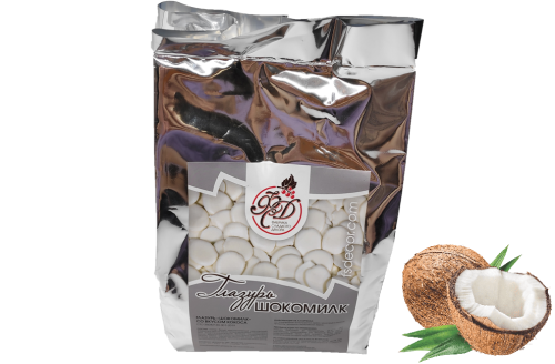 Глазурь Шокомилк со вкусом кокоса, 250гр