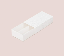 Коробка-пенал для макарун с тиснением 22,7*11,4*5,5см