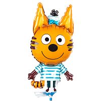 Воздушный шар фольгированный Мини-Фигура Три Кота Коржик