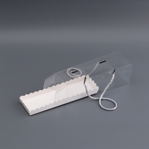 Коробка для рулета 22,5 х 7,8 х 7,8 см белая фото 2