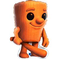 Воздушный шар фольгированный Фигура Тунг Тунг Сахур, 61см