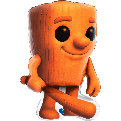 Воздушный шар фольгированный Фигура Тунг Тунг Сахур, 61см Воздушный шар фольгированный Фигура Тунг Тунг Сахур, 61см